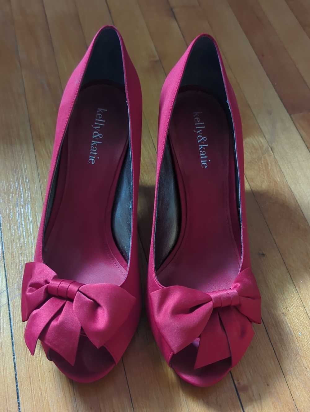 Kelly & Katie Peep-Toe Heels